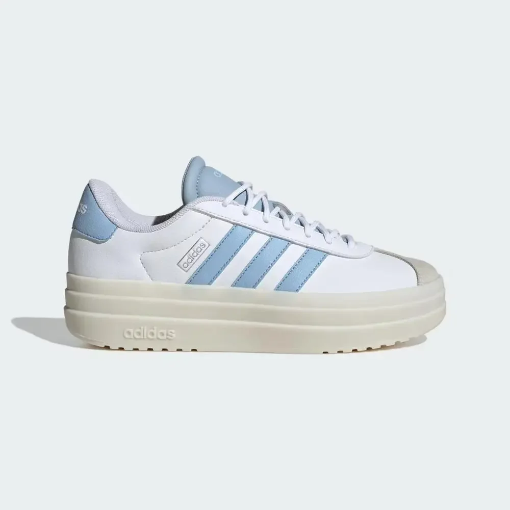 Adidas VL Court Bold JI1794 Sneakers Women's 9.5 B White Platform Shoes MEW1653